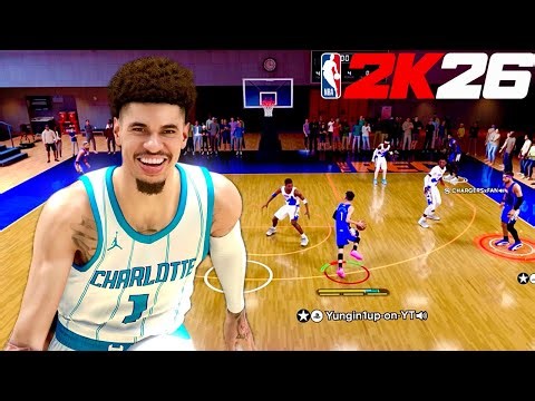 LAMELO BALL "3PT PLAYMAKER" BUILD is LETHAL in NBA 2K26!