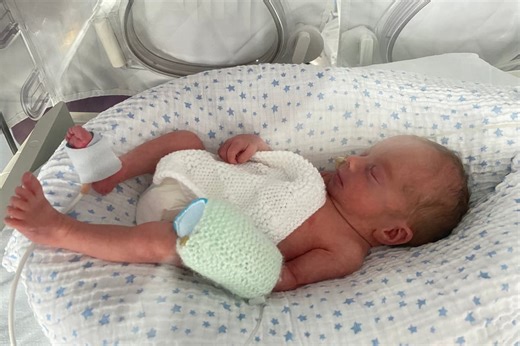 Meet the tiny Barnsley baby born weighing just 3lb 3oz who is now 'thriving'