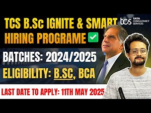 TCS Hiring for B.Sc and BCA Students | Test Pattern, Eligibility, Apply Link Inside |