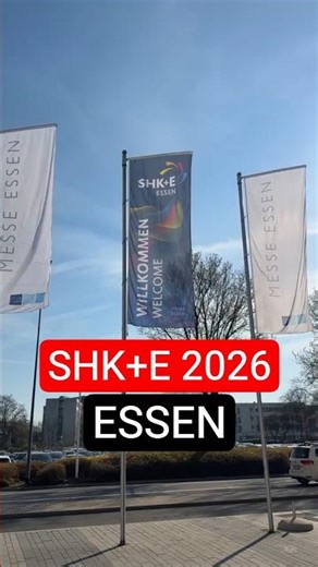 SHK+E Essen 2026 🇩🇪 Gebäudetechnik Trends | Instalacje przyszłości ⚙️ #shorts #MHRGroup