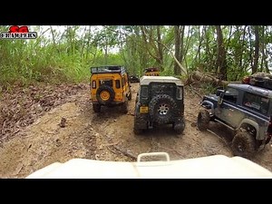 RC Offroad Adventures at Tampines Quarry - mudding at Devil's Backbone GoPro Hero 2 On Board Cam