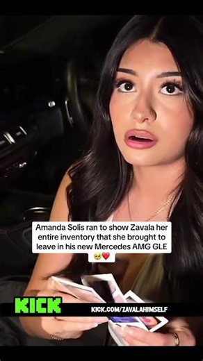 Amanda Solis ran to show Zavala her entire inventory that she brought to leave
