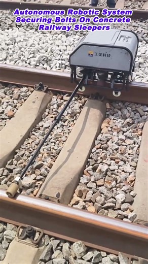 Autonomous Robotic System Securing Bolts On Concrete Railway Sleepers