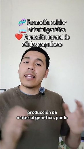 🧬 La vitamina que ayuda a formar nuevas células.