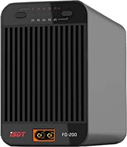 SoloGood ISDT FD-200 Smart Discharger BattGo 200W 25A for 2-8s 7-35v RC Model Lipo Lithium Battery