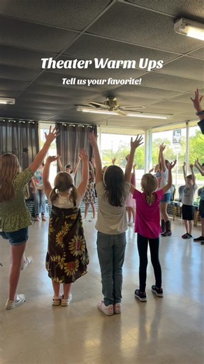 We love a good theater warm up, tell us some of your favorites! #warmupexercise #theatrekid #performingarts #musicaltheatre