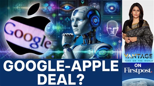 3.6K views · 89 reactions | #VantageOnFirstpost: Apple is in talks to build Google's Gemini artificial intelligence engine into the iPhone according to reports. Apple is looking to license Google’s AI tech to introduce AI-powered features with iOS updates later this year. Additionally, the company also held discussions with OpenAI to potentially use GPT models. So who will Apple choose Google over OpenAI? Palki Sharma tells you. | Firstpost | Facebook