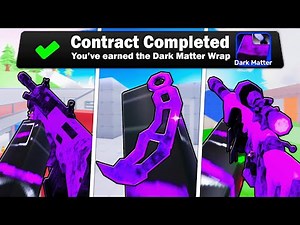 Unlocking EVERY DARK MATTER Wrap in Rivals! (KNIFE)