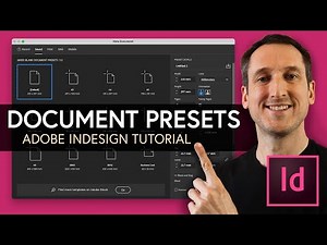 How to Save Presets in Adobe Indesign