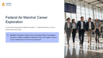 Federal Air Marshal Career Exp Career Exploration 101 Role Skills Salary Pathway