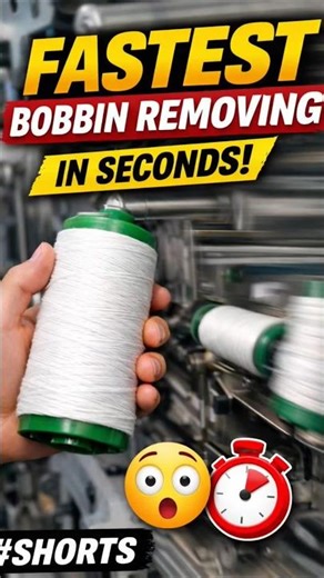 Fastest Bobbin removing #shortsfastest bobbin removing