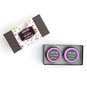 Truly Bloom Lip Scrub/Lip Balm Duo with Coffee & Rose