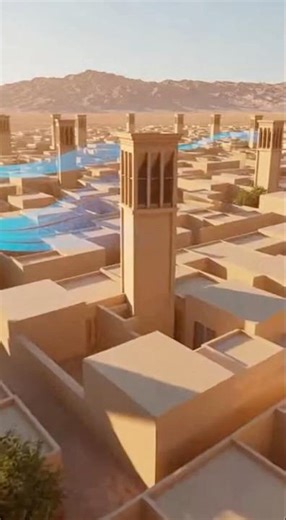 Persian Wind Tower (Badgir): Ancient Zero-Energy Natural Air Conditioner Revealed ｜QuickDecode