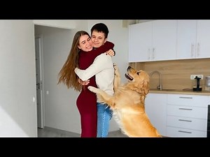 Hugging My Partner In Front of My Jealous Dog