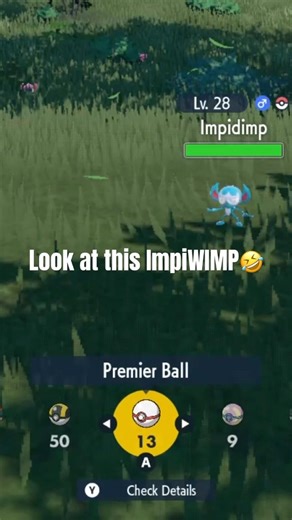 Shiny Impidimp! Pokemon Scarlet