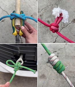 12K views · 89 reactions | Useful knots You should know how to tie | Art & Craft | Facebook