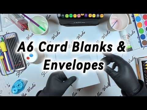 A6 Printable 300gsm Card Blanks & Envelopes | The Easy All-Rounder for Card Making