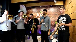 4.1K views · 47 reactions | Brass + DJ makes quite a sound! We welcome Yorkshire's Renegade Brass Band into Jazz FM's performance space this afternoon! | Jazz FM | Facebook