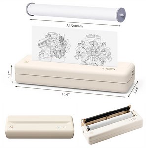 [Hot Item] HPRT Portable Travel Printer MT810 Thermal Inkless Portable Wireless Label Printer