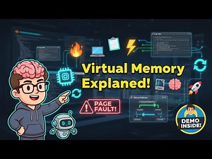 Virtual Memory Explained | Paging, Segmentation, and Page Faults in COA