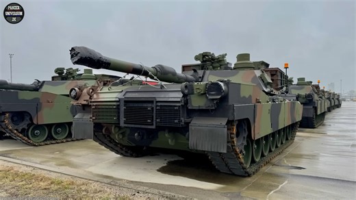 Weighing over 60 tons, with 1500 hp and an M256 cannon, the Abrams will be Poland's steel monster