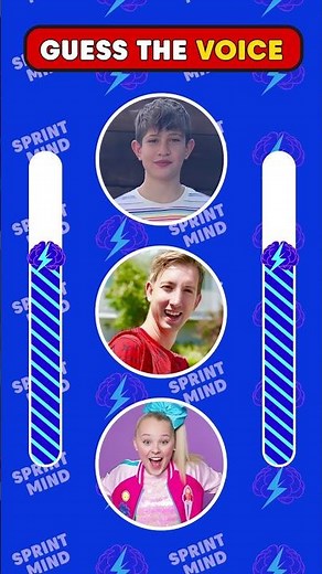 Guess who's singing?🎵Nidal Wonder, Chad Wild Clay, Jojo Siwa