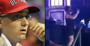 WATCH: Eminem's sign language interpreter is a faster rapper than he is