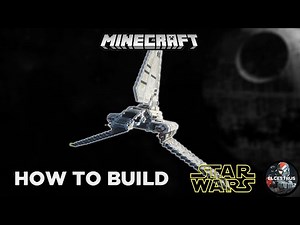 Imperial Lambda-Class Shuttle | Minecraft Star Wars tutorial