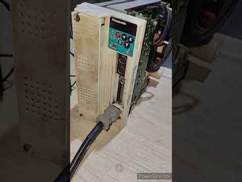 Servis servo panasonic Minas A4 2kw error.21 problem IC board control error.