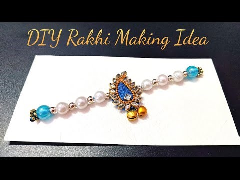 How to make rakhi at home | DIY Rakhi Making idea | Handmade Rakhi | Rakhi 2025