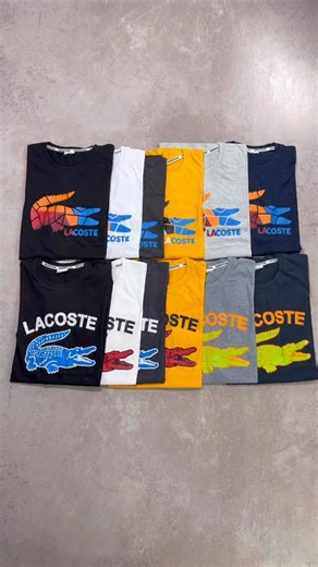 ‎فروشگاه ورسالیکو‎ on Instagram‎: "⁨ 🚩 فـــــروش ویــژه ، کـــپشن چـک‌شود 👇🏾 🔅 تیشرت های نخی لاکـــوست جذاب دارای تن خوری شیک و جنس نرمال ( عادی ) پارچه مناسب برای فعالیت های روزمره بدون ایجاد حساسیت 🔅 🏷lacoste 🇫🇷 🏷️ 💷 بَـــها بسیار ویژه: { 490. تومان } 💷 📤ثبت سفارش از طریق دایرکت میباشد📥 📍اندازه های سایز های : ( S ) عرض سینه : 49 / قد : 70 —— 📍اندازه های سایز های : ( M ) عرض سینه : 51 / قد : 72 —— 📍اندازه های سایز های : ( L ) عرض سینه : 53 / قد :74 —— 📍اندازه های سایز های : ( X
