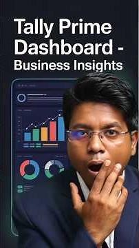 Tally Prime Dashboard Setup That Saves Hours #tutorial #business
