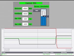 Control PID HEAT&COOLING PLC S7-1200/1500 In TIA Portal With PLCSIM [ PID Compact PID S7-1200/1500]