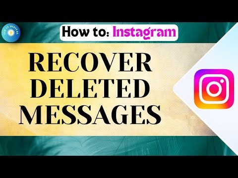 How To Recover Deleted Messages On Instagram 2025 - Step By Step Full Guide