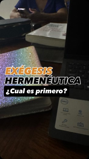 Si eres principiante en el estudio sistemático de la Biblia, la duda sobre los conceptos, relación y orden entre la hermenéutica y exégesis puede traer algunas dudas! Es por eso que hoy comparto de forma simple las diferencias y sobre todo el orden en que deben ser usadas estas herramientas de estudio bíblico. Comenta la palabra “Clase” si quieres profundizar más en este tema! | Genesis Nava