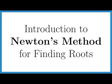Introduction to Newton’s Method for Finding Roots
