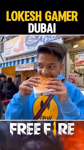 Lokesh Gamer Dubai #FreeFire #EVENT #shorts #trending | Freefire fact