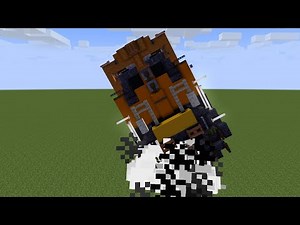 Minecraft Train Crash Animation 2