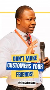 As business owner especially one who desires to build legacy, creating products and services that spark friendship is your ideal target. This one doesn’t sound common. But, listen to it with deep thinking and make exceptions where necessary. However... Are you a Founder, CEO, Manager, Coach, Consultant, etc. and you seriously desire to give your sales a MAJOR BOOST this year and going forward? Plan to attend the next Executive Sales Masterclass taking place in 5 cities, namely: Owerri - October 