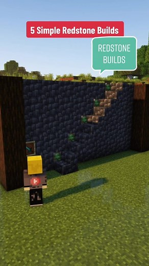 5 Simple Redstone Builds for Minecraft | SM9crafts Tutorials