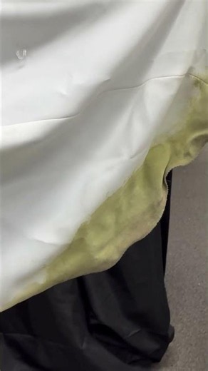 Bridal Gown Cleaning Before & After Transformation | Cape Cod Wedding Dress Restoration