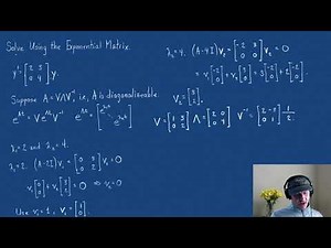 6.4 Solve with e^At Example 2, Differential Equations