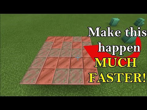 Minecraft - Make Copper Oxidize faster
