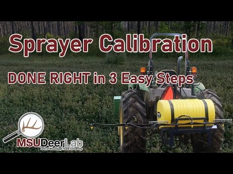 Calibrating Your Sprayer in 3 Easy Steps
