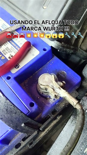 USANDO EL AFLOJA TODO MARCA WURTH!!! #electronicaautomotriz #automobile