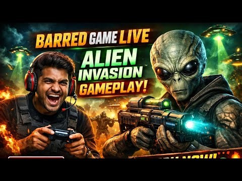 Barred game live with alien 👽 action stream