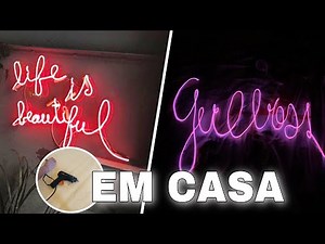 DIY: HOW TO MAKE LED SIGNS AT HOME 😱