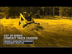 Driving and Operating Techniques to Maximize Track Life on a Compact Track Loader