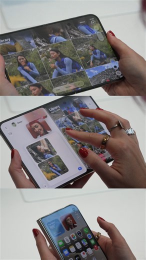 A hands-on look at Apple's first foldable iPhone