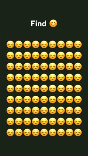 Find 😊
